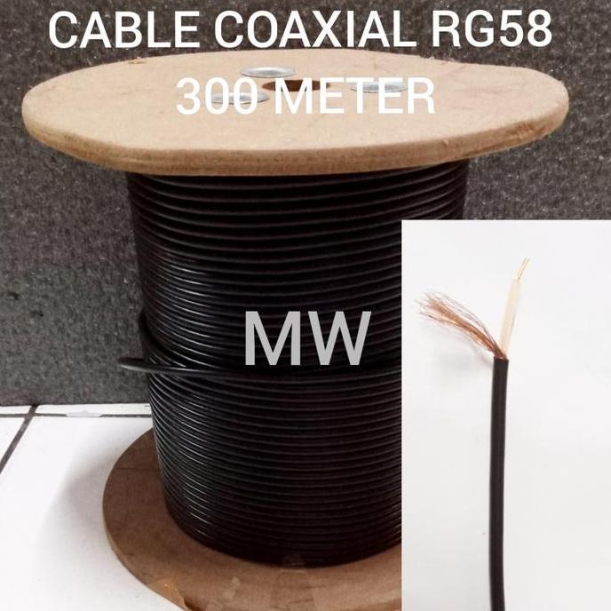 IHDADI Kabel Coaxial RG58 300M/coaxial rg58 300 meter