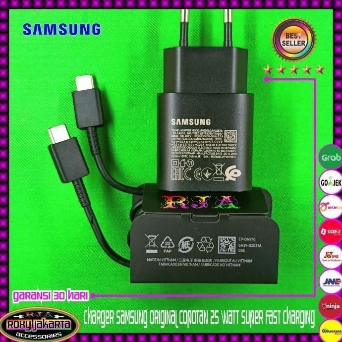 Charger Samsung Galaxy M23 M33 M53 Original 25 Watt