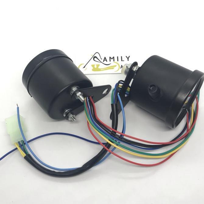 Speedometer Kilometer + Indikator Led Sein plus Amper Bensin Led Jarum