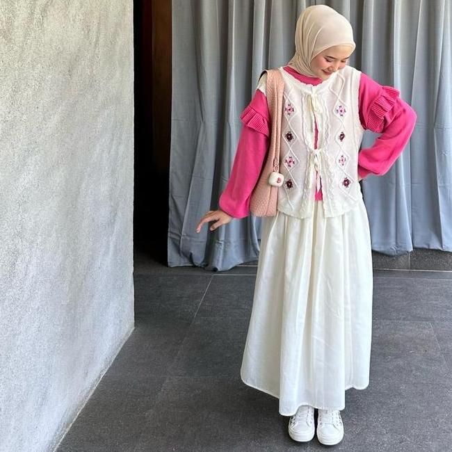 Cayni Cania Skirt Rample Basic N