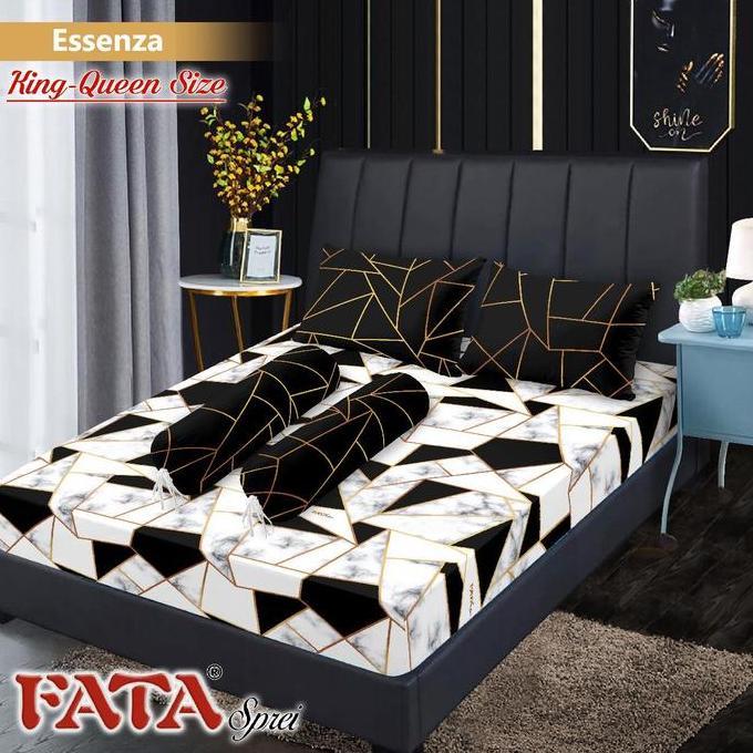 TERLARIS FATA SPREI MOTIF ESSENZA KING 180, QUEEN 160, SINGLE 120/100/90 X 200CM