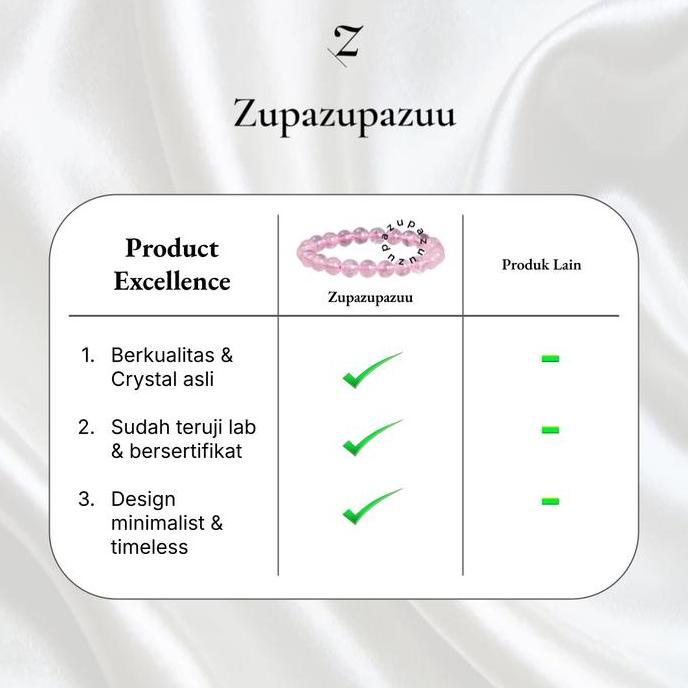 Youboy- Zupazupazuu Adjustable Regular Bracelet - Gelang Crystal Bracelet Platinum Silver Gold 6Mm W