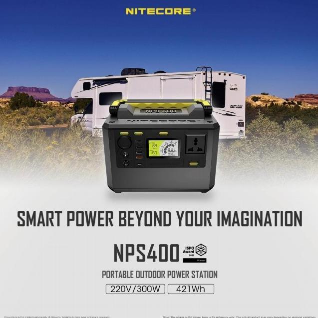 Portable Outdoor Power Station NITECORE NPS 400