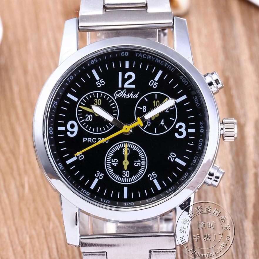 TERLARIS Murah Jam SHSHD/Jam Tangan Pria Sport Casual Original Strap Stainless Steel