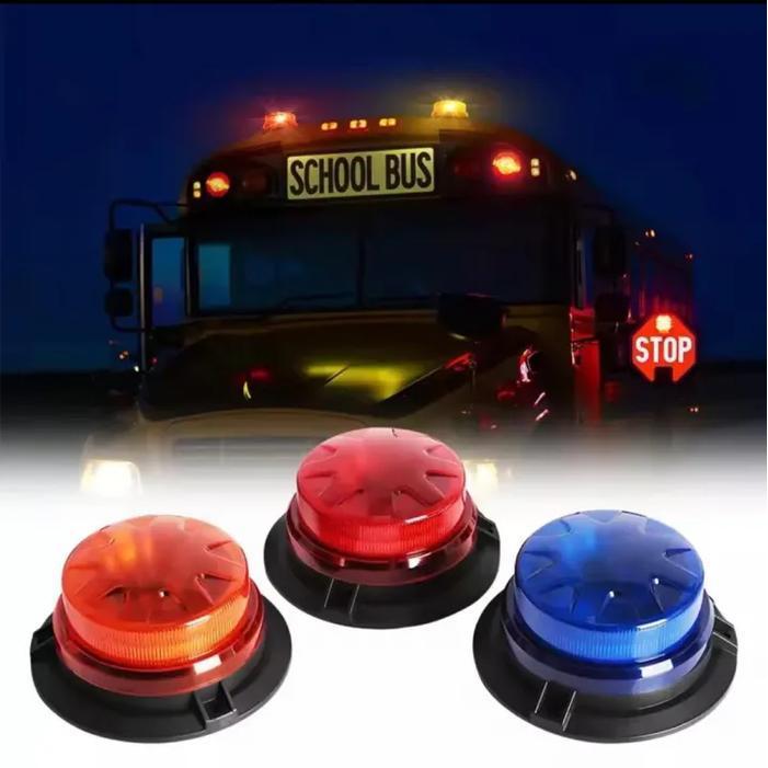 Lampu Rotary Magnet Mini Beacon / Rotary Magnet Kecil Beacon Original Dan Terpercaya