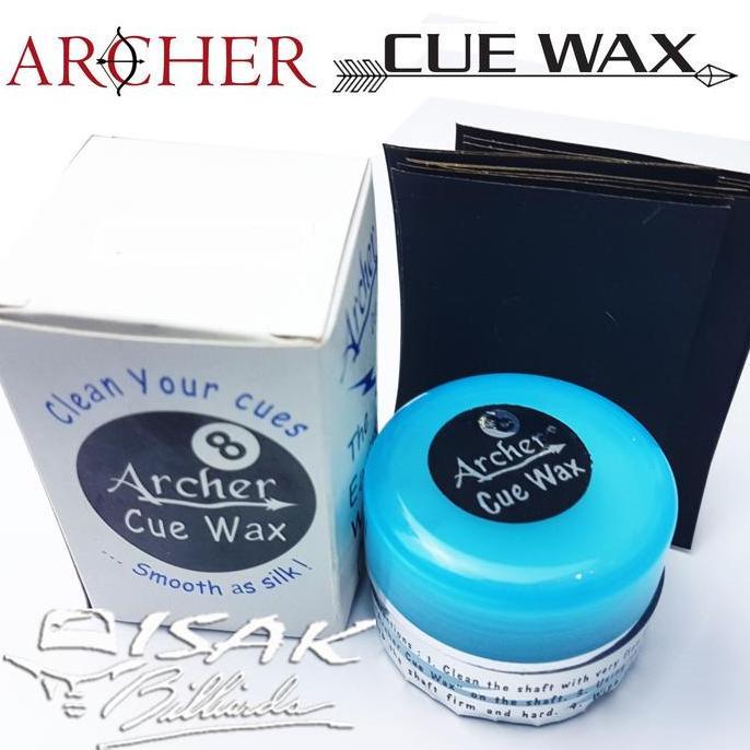 Archer Cue Wax - Billiard Shaft & Ferrule Cleaner - Pembersih Stick
