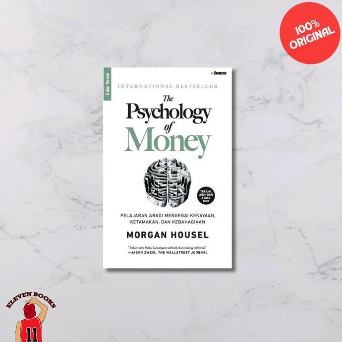 DITATASHPOP  - TERJEMAHAN BUKU ORI THE PSYCHOLOGY OF MONEY (EDISI REVISI) - MORGAN HOUSEL (BACA)