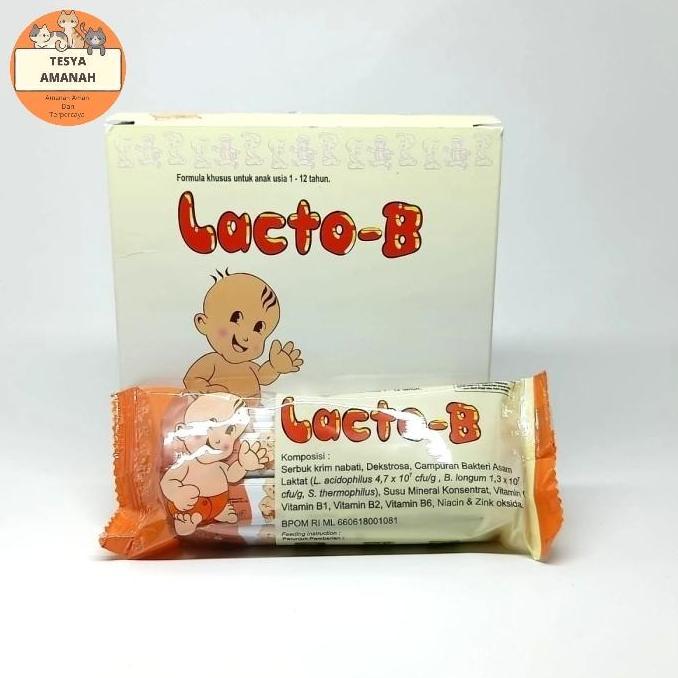 Lacto B Lacto-B Probiotik Kucing Mencret Diare - Harga Per Sachet