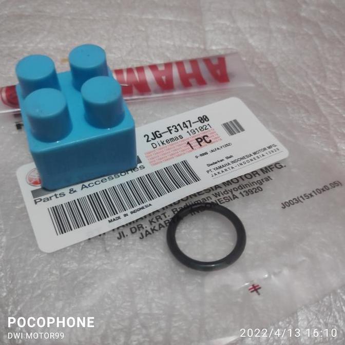 SEAL ORING TUTUP SHOK SOCK SHOKBREAKER SHOCK DEPAN MIO SPORTY ORIGINAL