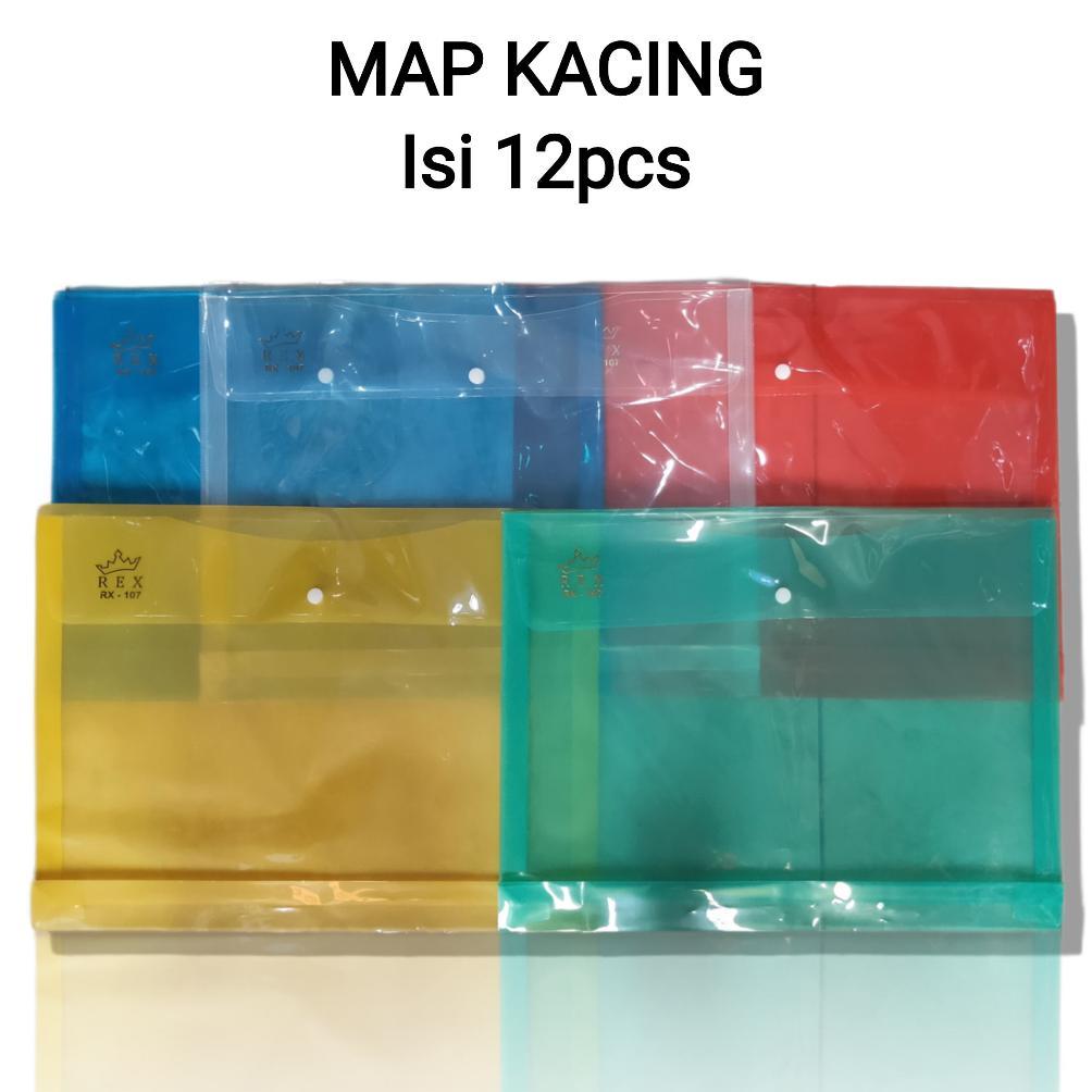 MAP KANCING PLASTIK 1 PACK ISI 12PCS Termurah