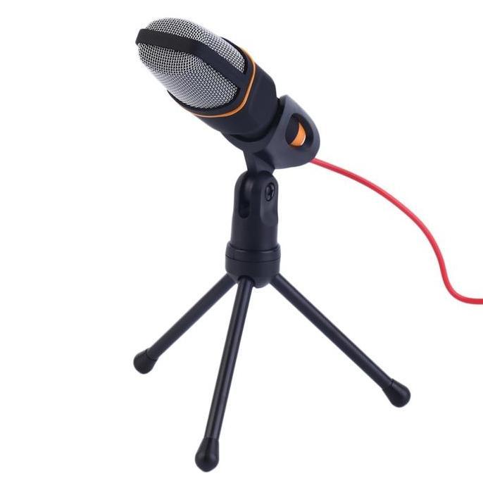SF666 Studio Condenser Microphone with Stand BLACK