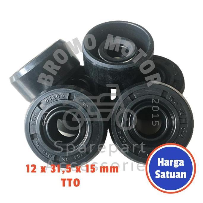 Oil Seal Shock Belakang YSS Tabung Bebek Matic 12 31,5 15 mm Motorcycle
