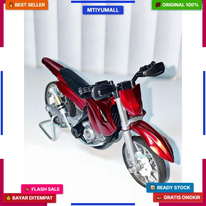 Miniatur Motor Surex Mainan Crf Size 10Cm Bahan Plastik Terbaik Di Kelasnya