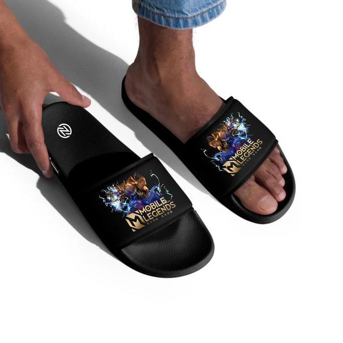 Sandal Selop Pria Mobile Legend Karakter Wayang Gatot Kaca - Karet Fleksibel & Ringan Sendal Shoes