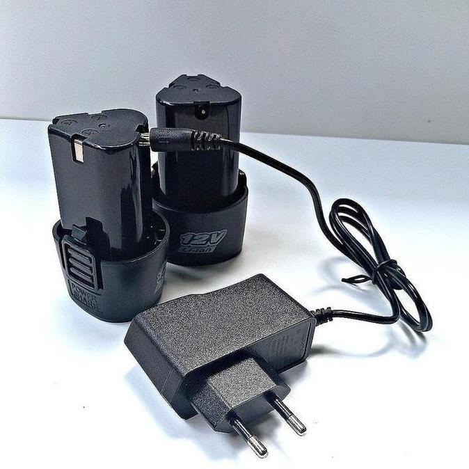 TERLARIS CHARGER ADAPTOR 12V BOR CORDLESS 12 VOLT CAS ADAPTER BISA BUAT MERK MAILTANK RYU XENON JLD 