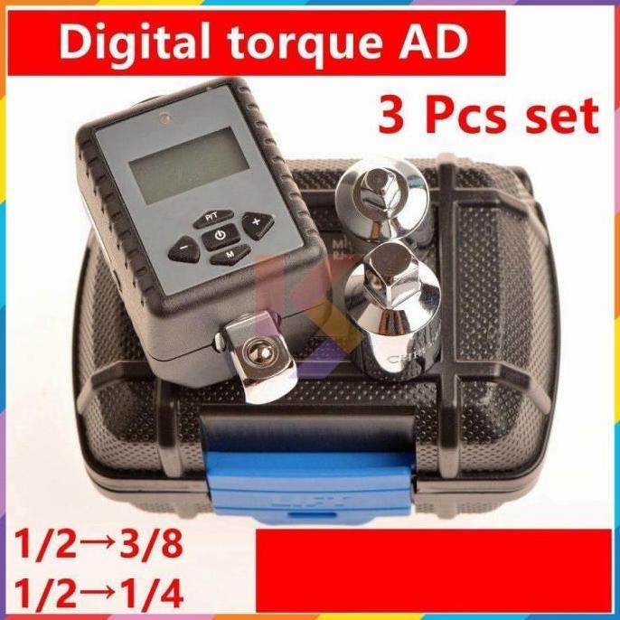 Digital Torque Adaptor Wrench 1/2 2-200Nm Ban Mobil - Mt2-200Nm Allshop