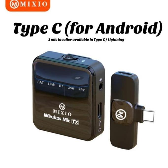 MIXIO-T9 Wireless Microphone Professional Mikrofon Lavalier HP