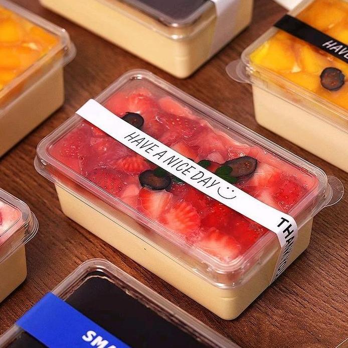 10pcs 250ml dessert box korean dessert cup tiramisu mika kotak cake kue