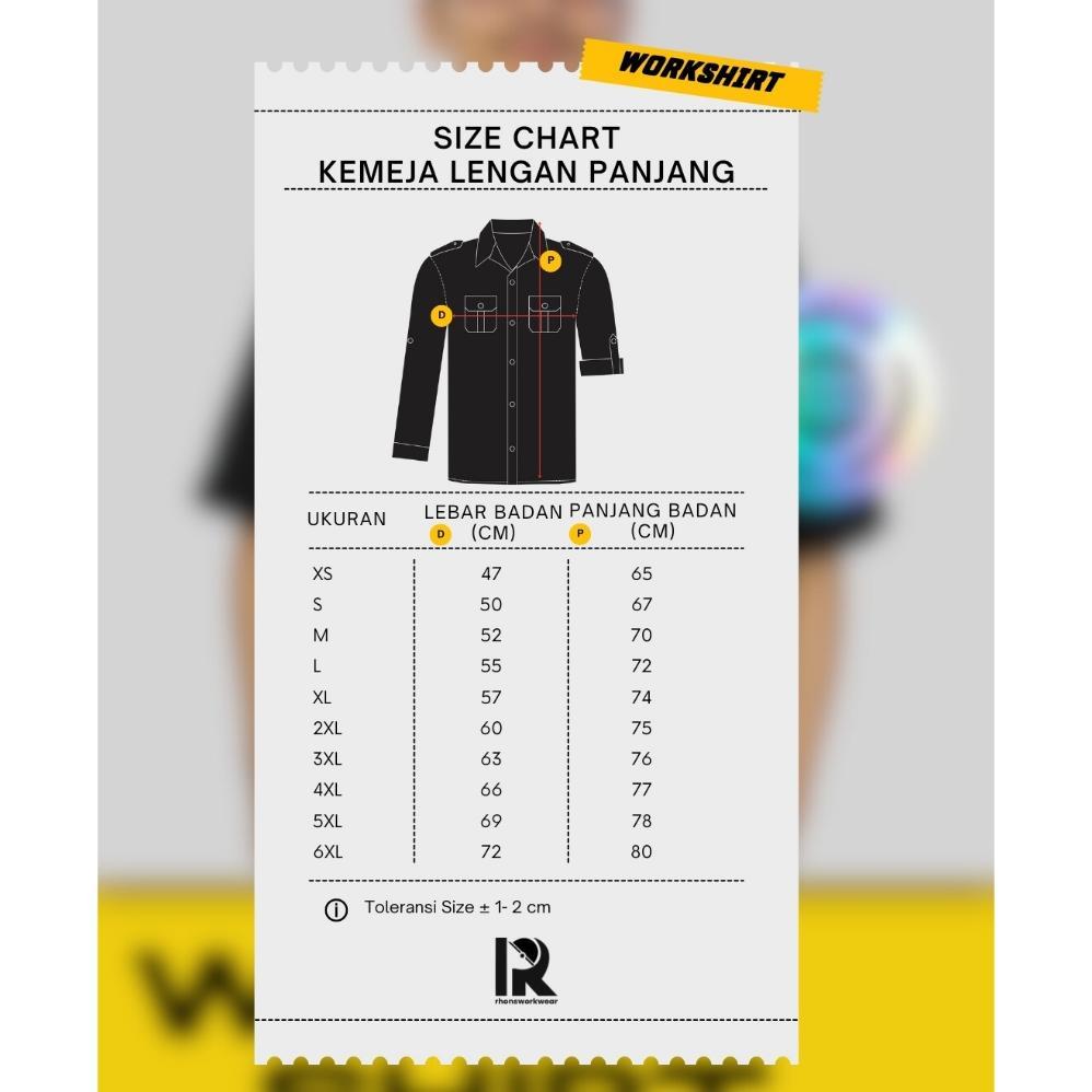 Berkualitas Baju Pdl/ Pdh Polos Pria Wanita, Lapangan/ Outdoor/ Operator/ Mekanik, Kemeja Formal Pan