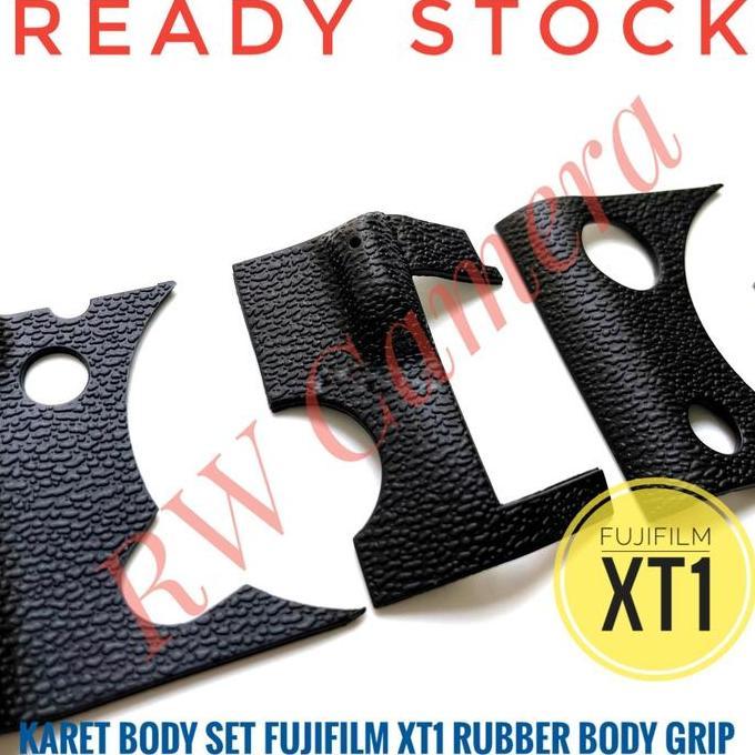 Karet Body Fujifilm XT1 Rubber Hand Grip Fuji Ruber Set X-T1 Bodi