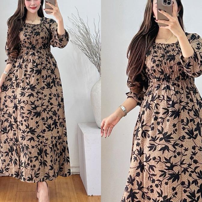 Baju Daster Dress  Kareen Serut Dada Tidur Remaja Wanita Tali Samping Kanan Kiri Busui Bumil Kancing