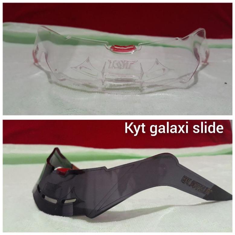 Terbaru Spoiler Helm Kyt Galaxy Slide/ Spoiler Kyt Galaxy Flat Fr/Spoiler Kyt Galaksi/Spoiler Helm K