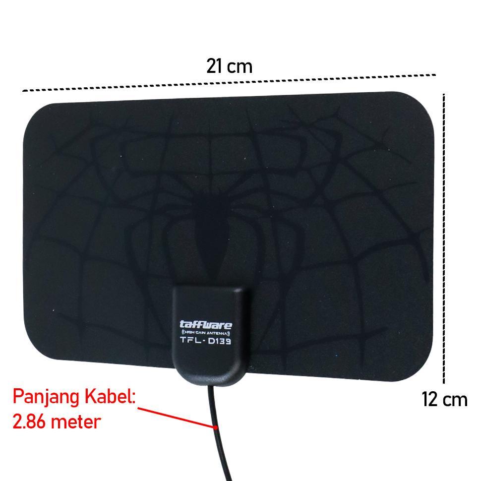 NEW PRODUCT ANTENA TV D139 + BOOSTER D-15 AMPLIFIER DIGITAL 4K HIGH GAIN 25DB 75 OHM DVB-T2 4K ANTEN