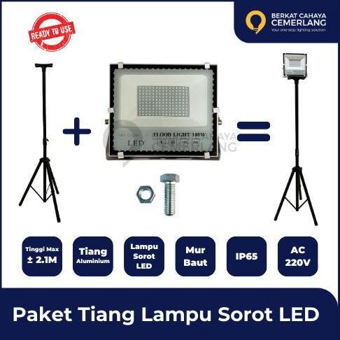 Tiang Lampu Portable , Tiang Lampu Sorot , Tiang Lampu