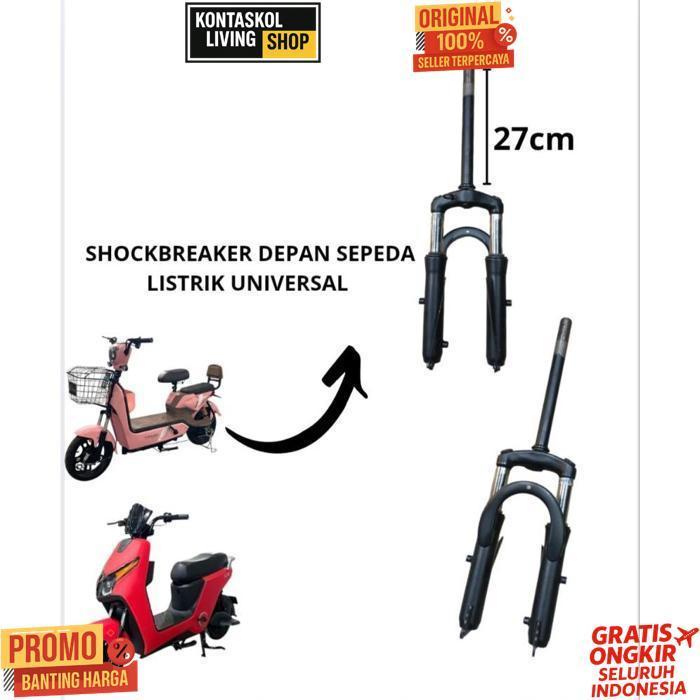 Termurah Shockbreaker Depan Sepeda Listrik - Garpu Depan Sepeda Listrik Universal