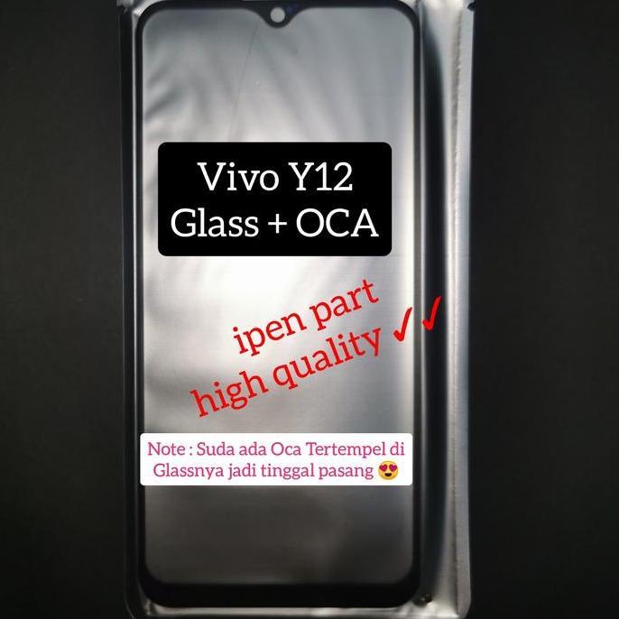 Glass Sudah Oca Vivo Y12 Kaca Touchscreen LCD Layar Sentuh