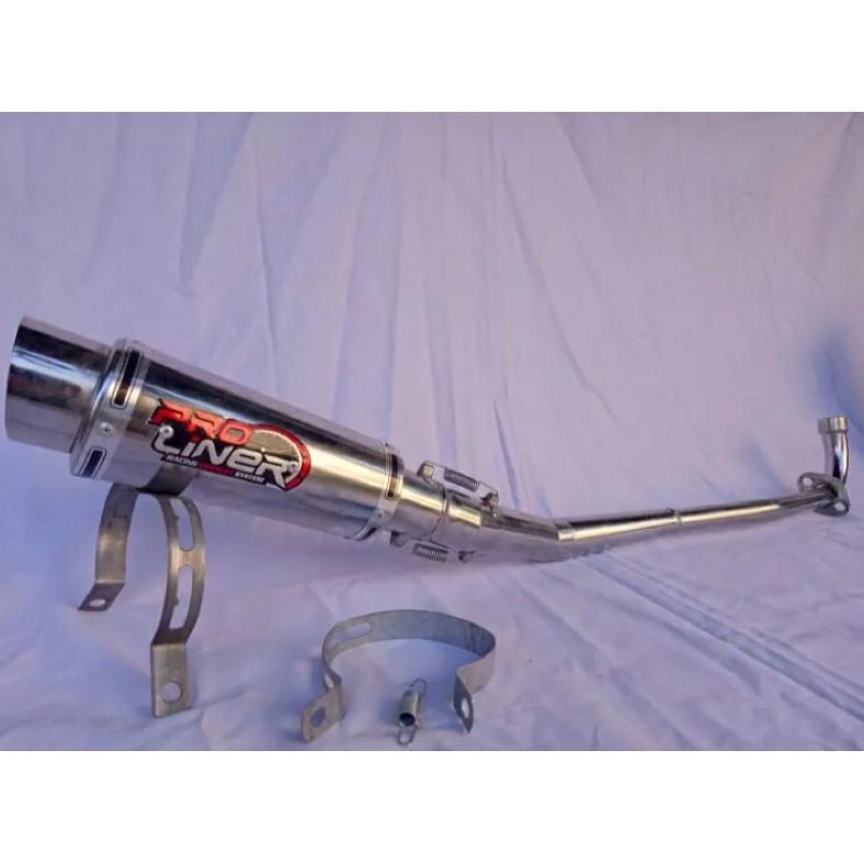 CALISTASPACE KNALPOT RACING PROLINER MOTOR SUPRA X 125,KARISMA, JUPITER, VEGA, BLADE, SHOGUN, SMASH,