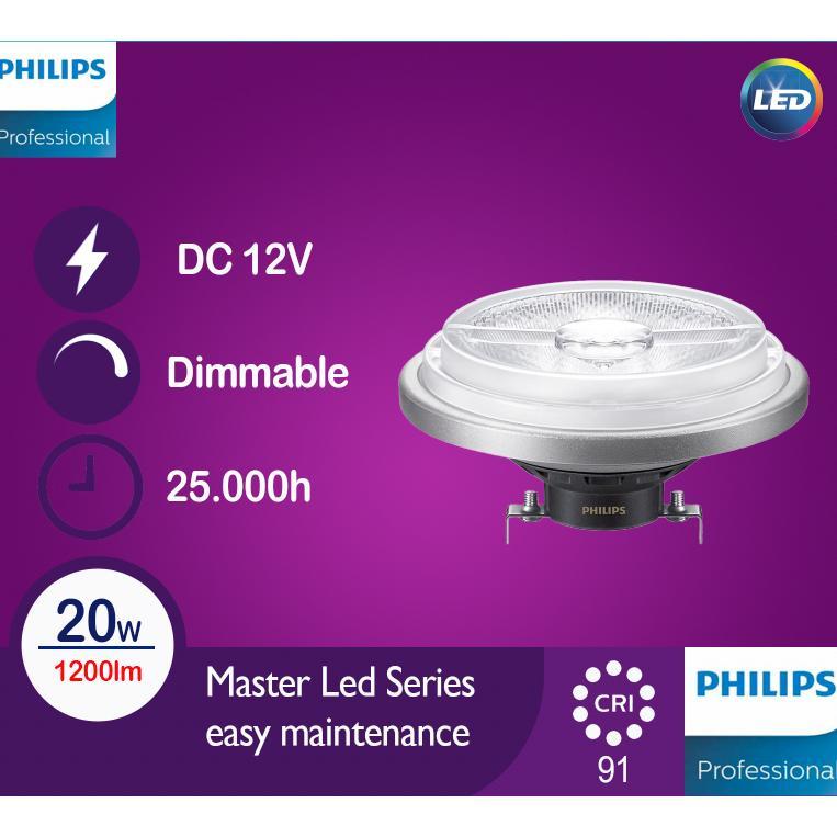 Philips Master Led LV AR111 20W Lampu Sorot AR111 20W
