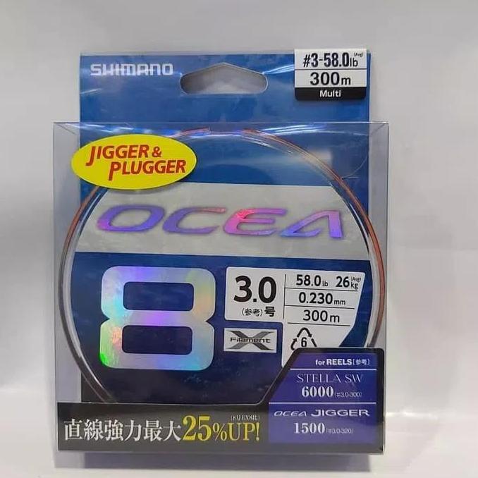 Senar PE SHIMANO OCEA X8 PE 3 300M