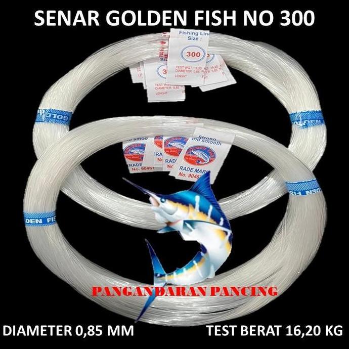 Senar Golden Fish No. 300 Senar Bening Senar Pancing