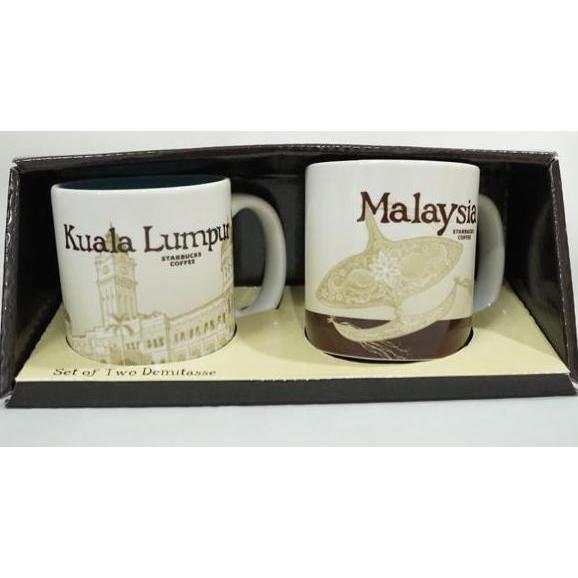 Starbucks Espresso Cups Demitasse Mini Mug Kuala Lumpur City Malaysia