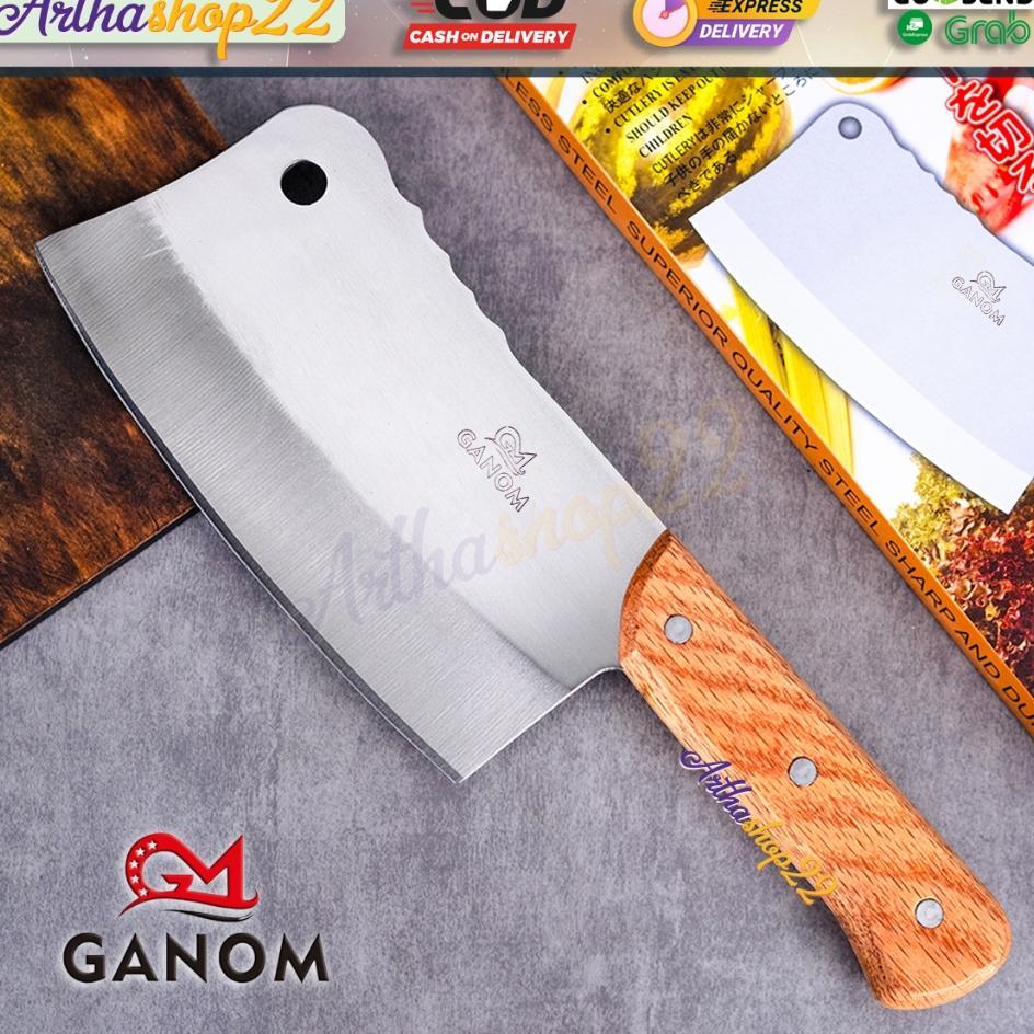 Pisau Daging Stainless / Pisau Cincang Tulang / Golok Daging Stenlis / Golok Potong Tulang B215