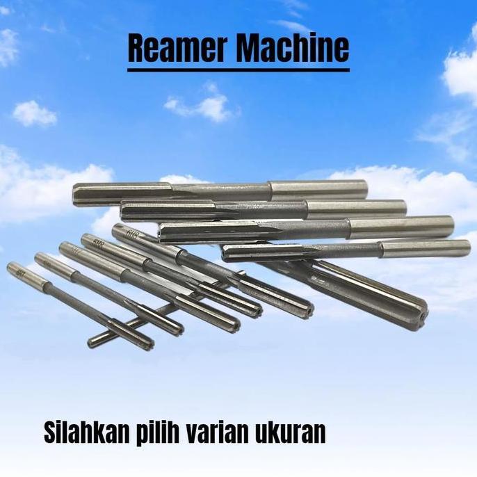 Machine Reamer straight 4mm HSS Reamer mesin lurus 4 mm 4H7