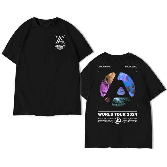 kaos LINKIN PARK FROM ZERO WORLD TOUR 2024 | Premium Tshirt LINKIN PARK | Kaos Linkin Park From Zero