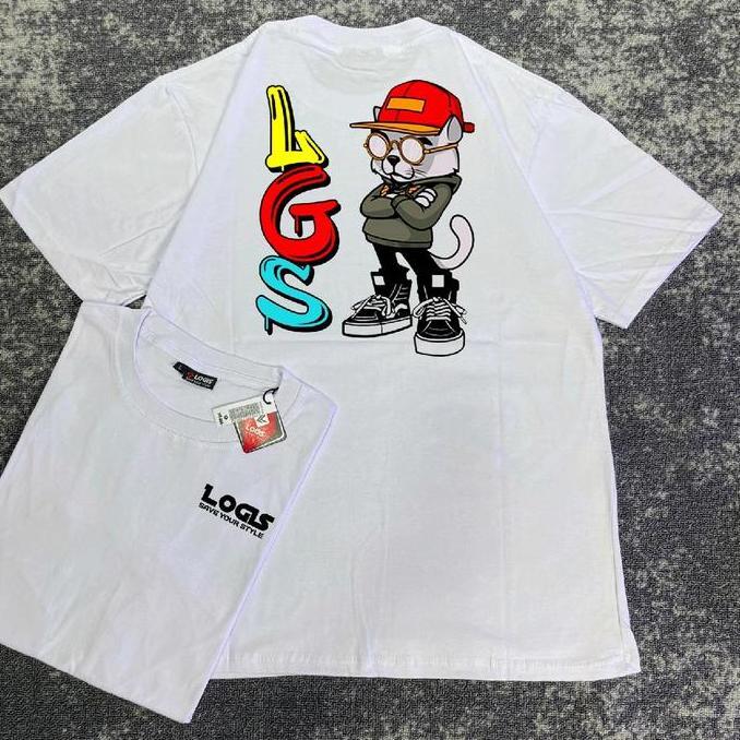 DB218 >> tshirt kaos distro original logis LGS DB cotoon combed 24s pria keren dewasa Baju Sablon Ka