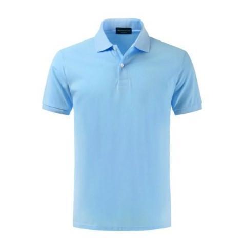 DE33 - KAOS POLO SHIRT KERAH PRIA FULL POLOS BAJU KUNING HIJAU HITAM PUTIH BIRU Pendek Panjang Dewas