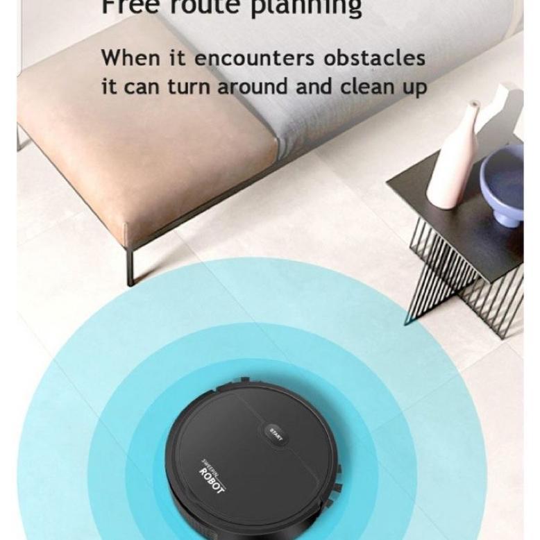 BEST DEALS SMART SWEEPING ROBOT 3 IN 1 SAPU PENYEDOT DEBU PEL PEMBERSIH DEBU LANTAI ROBOT VACUUM JAL