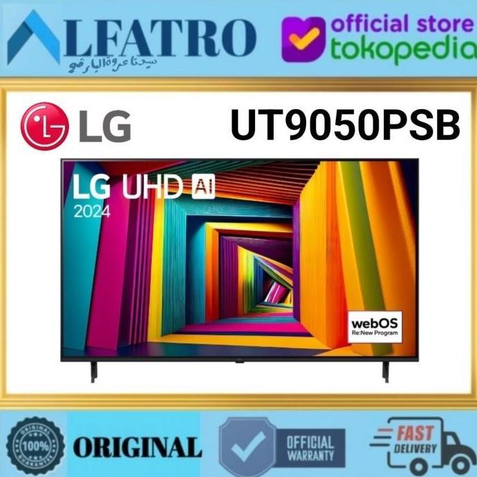 TERLARIS TV LG 75 INCHI 75UT9050 SMART TV 4K UHD 75UT9050PSB WEBOS 75UT90