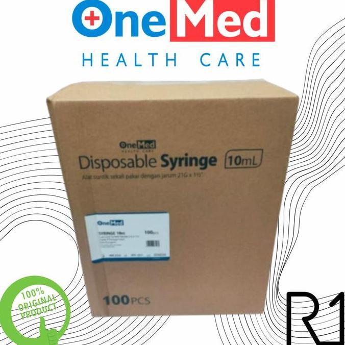 syringe spuite suntikan onemed 10cc/10ml