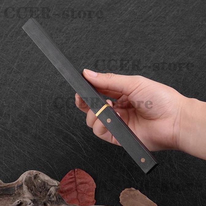 Cookwe- Pisau Dapur Pisau Super Tajam Pisau Buah Pisau Koki Pisau Cutter Dengan Sarungnya Tahan Kara