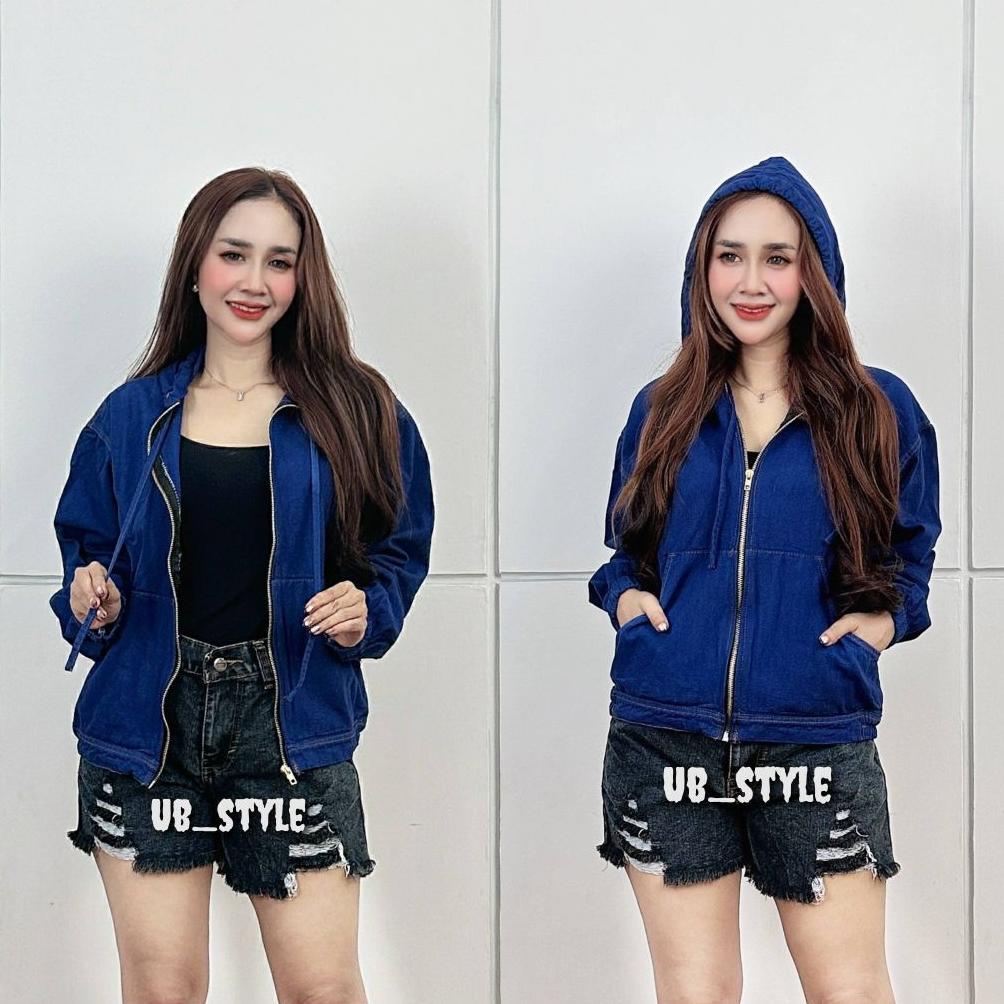 NEW JAKET JEANS HOODIE RESLETING JAKET WANITA JAKET HOODIE JEANS JAKET RESLETING