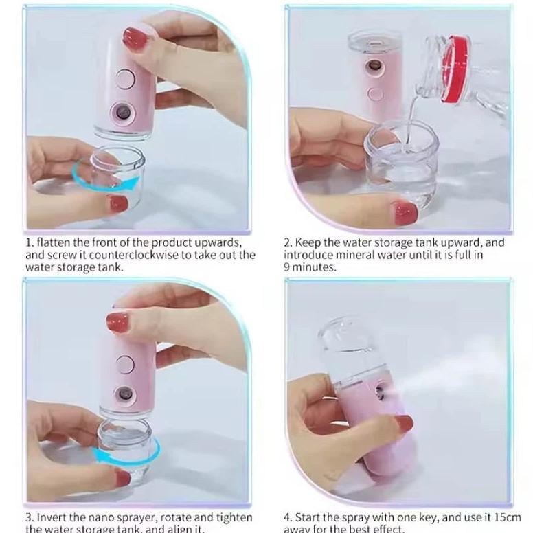 Cuci Gudang Nano Spray Boneka / Nano Spray Murah / Nano Mist Spray / Nano Spray Perawatan Wajah Mini