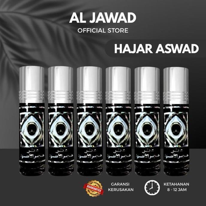 Cod,Bisa- Al Jad - Hajar Asd Aroma Agarwood Amber Sandalwood | Perfume Parfum Minyak Ngi Pria Nita
