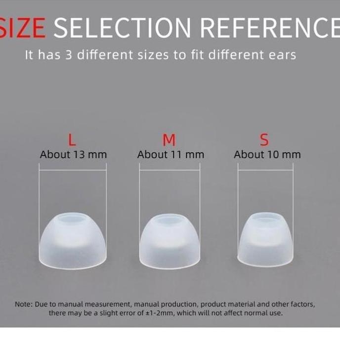 Lansungkirim- Kz Silicone Eartips Super Soft Eartips Silikon Silicon Ear Tips Eartip For Edx Zsn Zex