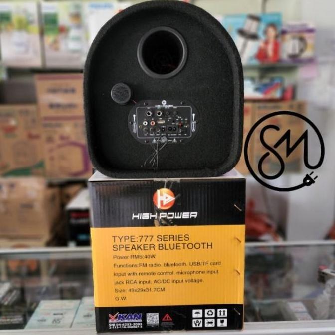Grosir Bisa Cod Serba Cod Speaker Subwoofer High Power 777 5 Inch Radio Bluetooth Promo