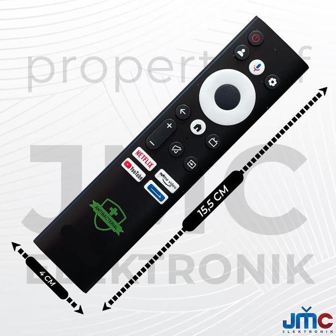 Lansungkirim- Remote Tv Smart Android Y65 Y72 32Z65 32Z72 40Z65 40Z72 43Z65 43Z72 43Q66 43Y65 50Y65 